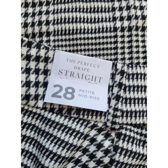 NWT Lane Bryant Perfect Drape Straight Leg Pant Size 28 Petite Mid Rise Preppy - Picture 13 of 13